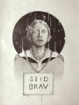 "Seid brav" 2017 - 33 x 28 cm, Graphit auf Papier, Gilbert Brohl