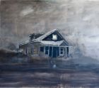 "Bewohner" 2011 150 x 170 cm - Öl und Spray auf Leinwand